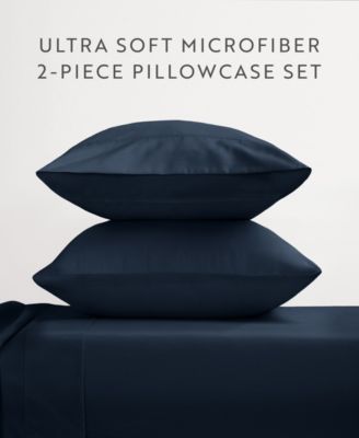 Style Simplified Set of 2 Pillowcase Pair, King