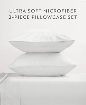 Style Simplified Set of 2 Pillowcase Pair, King
