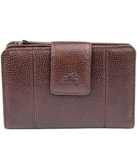 Mancini Fifth Avenue RFID Secure Zipper Clutch