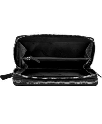 Fifth Avenue RFID Secure Double Zipper Wallet