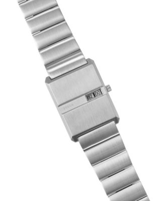 Women's 'Pulse' Silver Stainless Steel Bracelet Watch, 26mm
