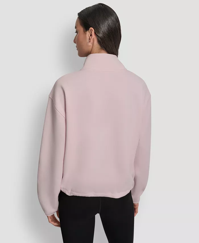 DKNY Women's Half-Zip Long-Sleeve Sweater - thumbnail 5
