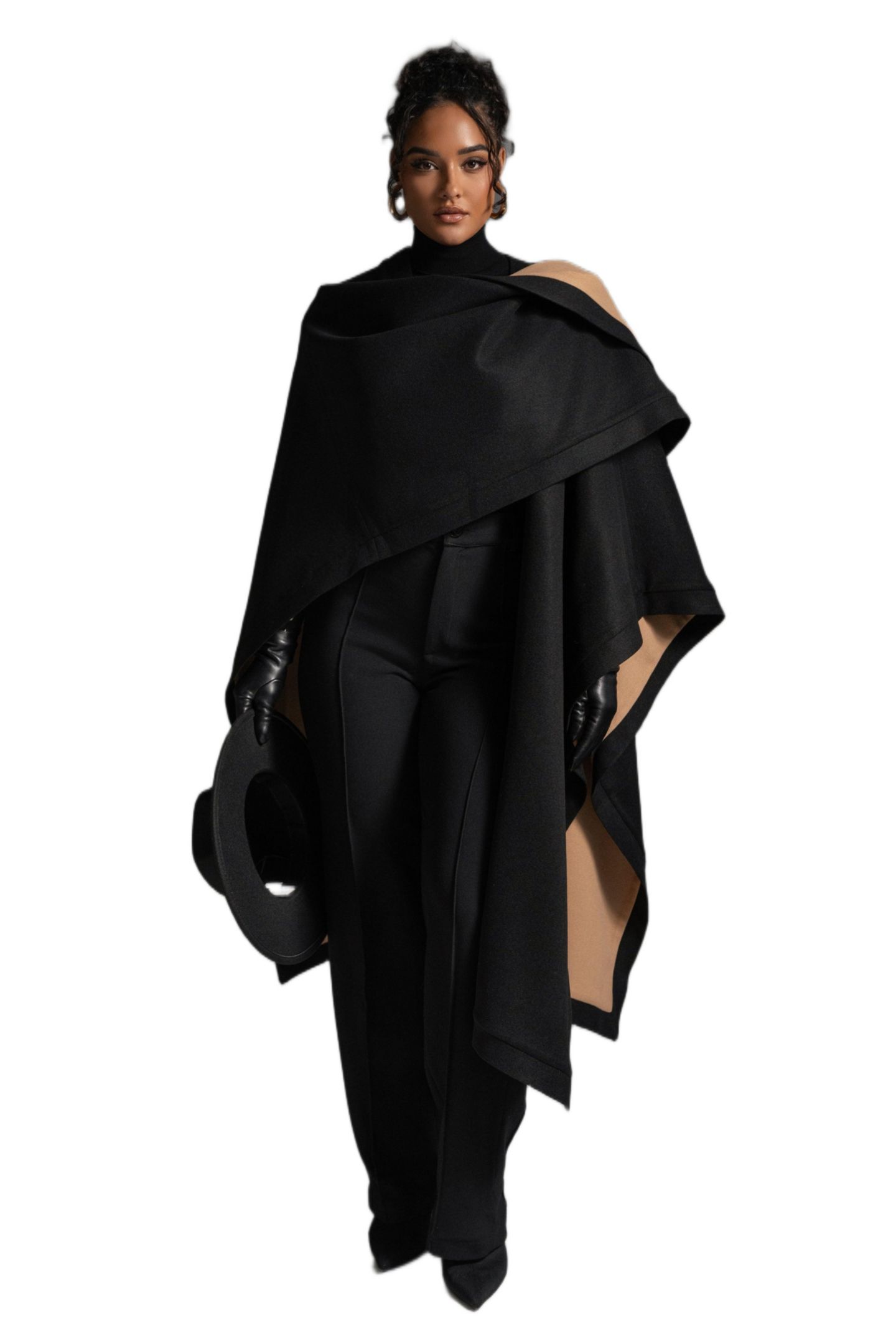 JLUXLABEL Women's Park City Reversible Shawl, цвет: Бежевый — фото 1
