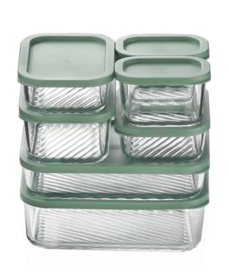 Borosilicate 14-Pc. Food Storage Container Set