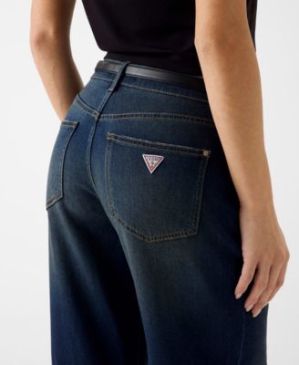 Women's High Rise Straight Jeans