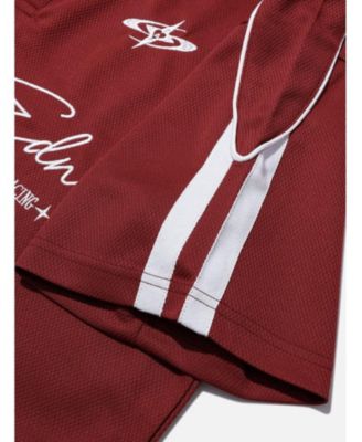 Men's Sporty Polo Soccer Jersey