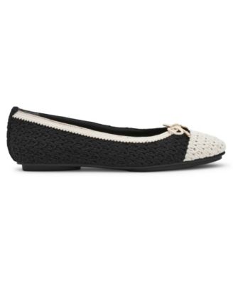 Women's Luci Crochet Cap Toe Ballet Flats