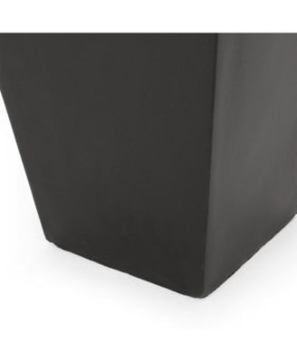  Durable Cast Stone Tapered Planter  Sleek Aesthetic Design  Outdoor & Indoor Use