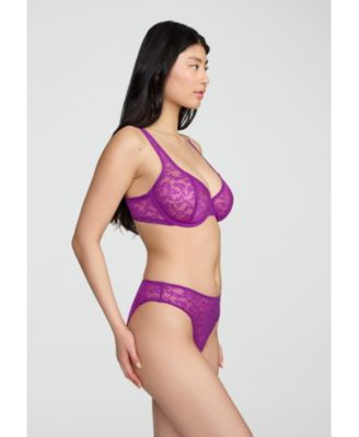 Women's The Scoop - Botanical Lace Bra.