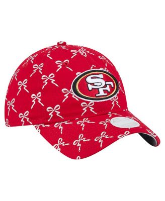 Women's Scarlet San Francisco 49ers Ribbon 9TWENTY Adjustable Hat