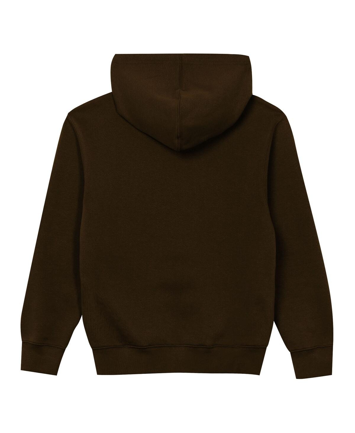 Outerstuff Preschool Brown Cleveland Browns Back To Basics Hoodie In Burgundy