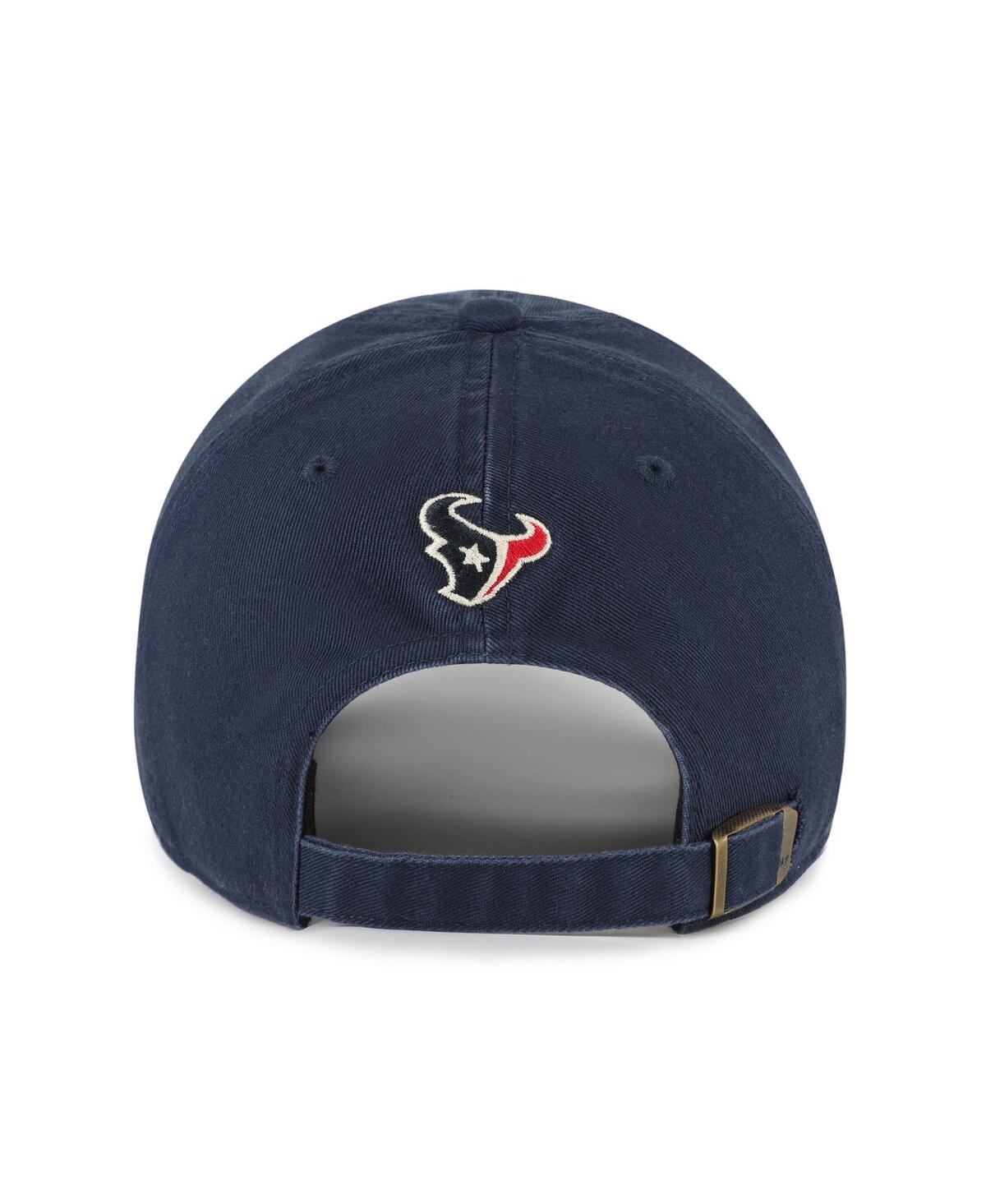 47 Brand Women's Navy Houston Texans Zoey Clean Up Adjustable Hat In Blue