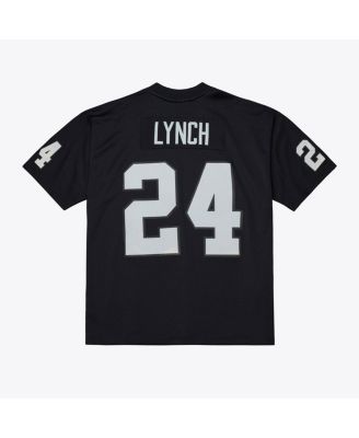 Men's Marshawn Black Oakland Raiders Legacy Replica Jersey