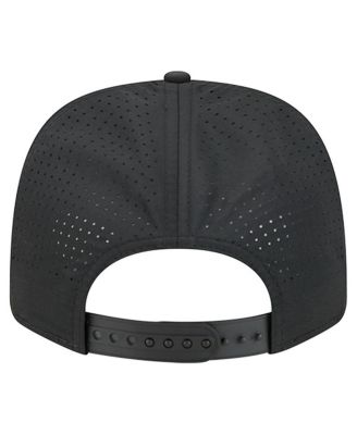 Men's Black Purdue Boilermakers Script Performance Rope 9SEVENTY Adjustable Hat