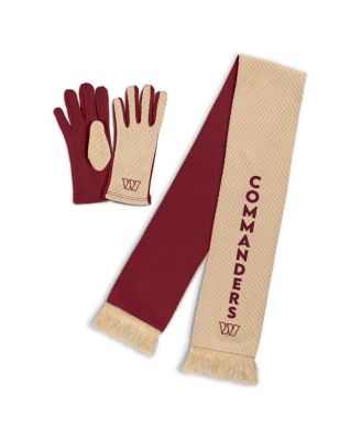 WEAR by Erin Andrews - Women's Washington Commanders Tonal Scarf Glove Set