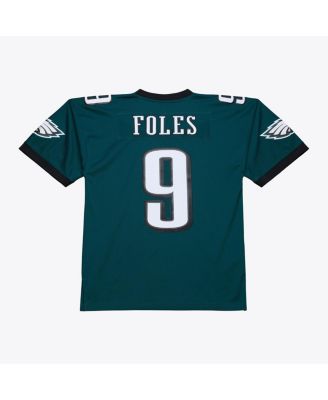 Men's Nick Foles Midnight Green Philadelphia Eagles Legacy Replica Jersey