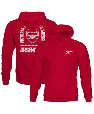 1863FC - Big Boys and Girls Red Arsenal True to Glory Fleece Hoodie