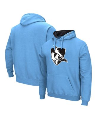 Colosseum - Men's Light Blue Johns Hopkins Blue Jays Arch Logo 3.Pullover Hoodie