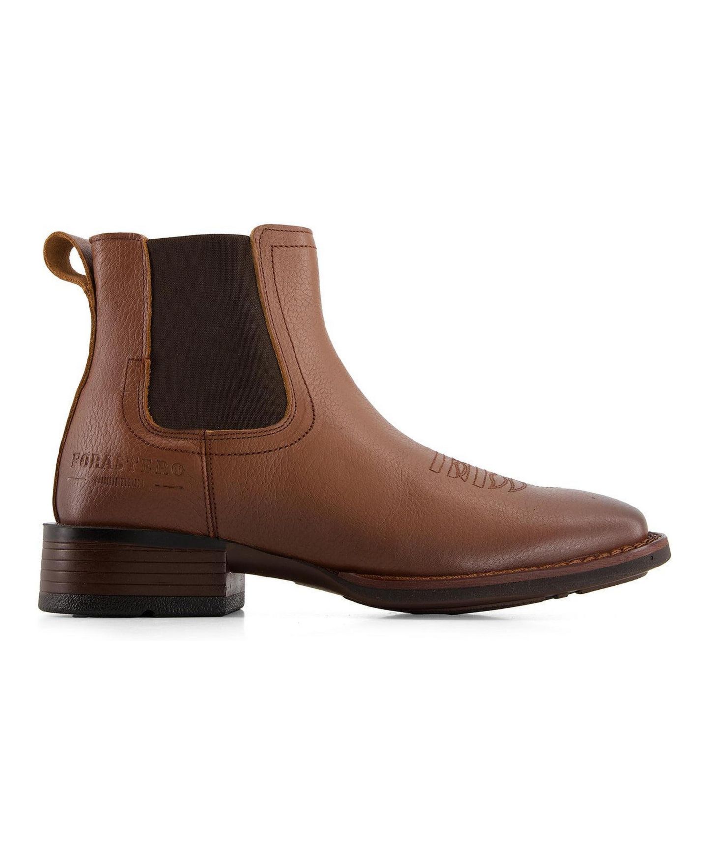 Мужские ботинки Forastero Genuine Leather Chelsea Boot Western Style with elastic shaft, цвет: Коричневый — фото 3