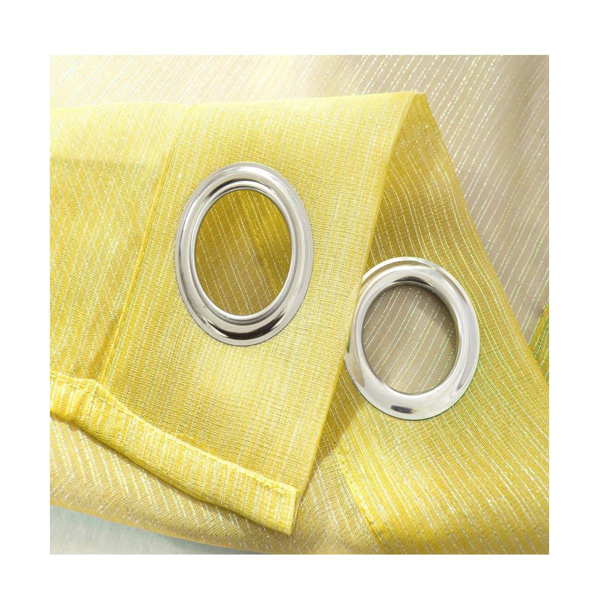 Rt Designers Collection Ramallah Lonnie Grommet Curtain Panel - 54x90