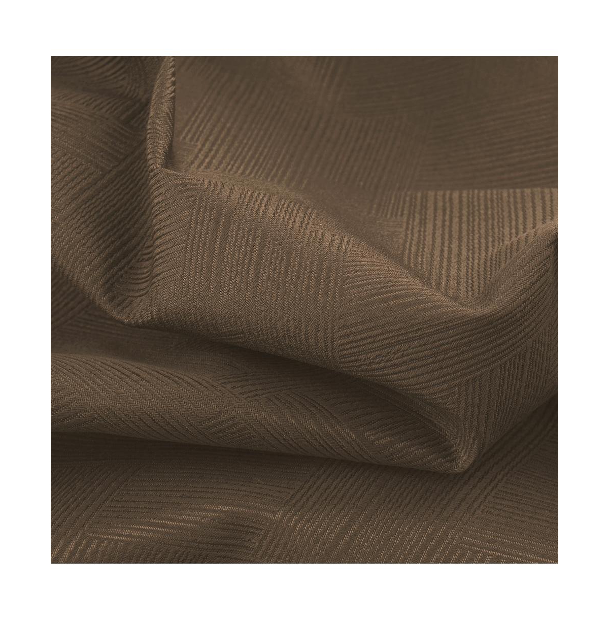 Rt Designers Collection Barron 100% Blackout Grommet Curtain Panel 54" x 90" Taupe