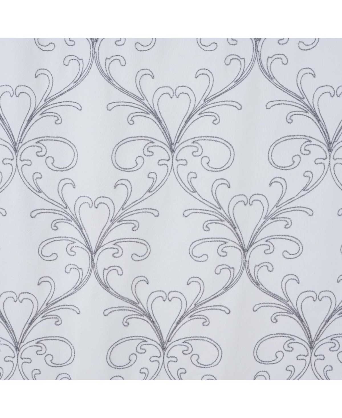 Rt Designer Collection Kimber 2 Pack Embroidered Blackout Luxurious Decorative Grommet Curtain Panel 36" x 84