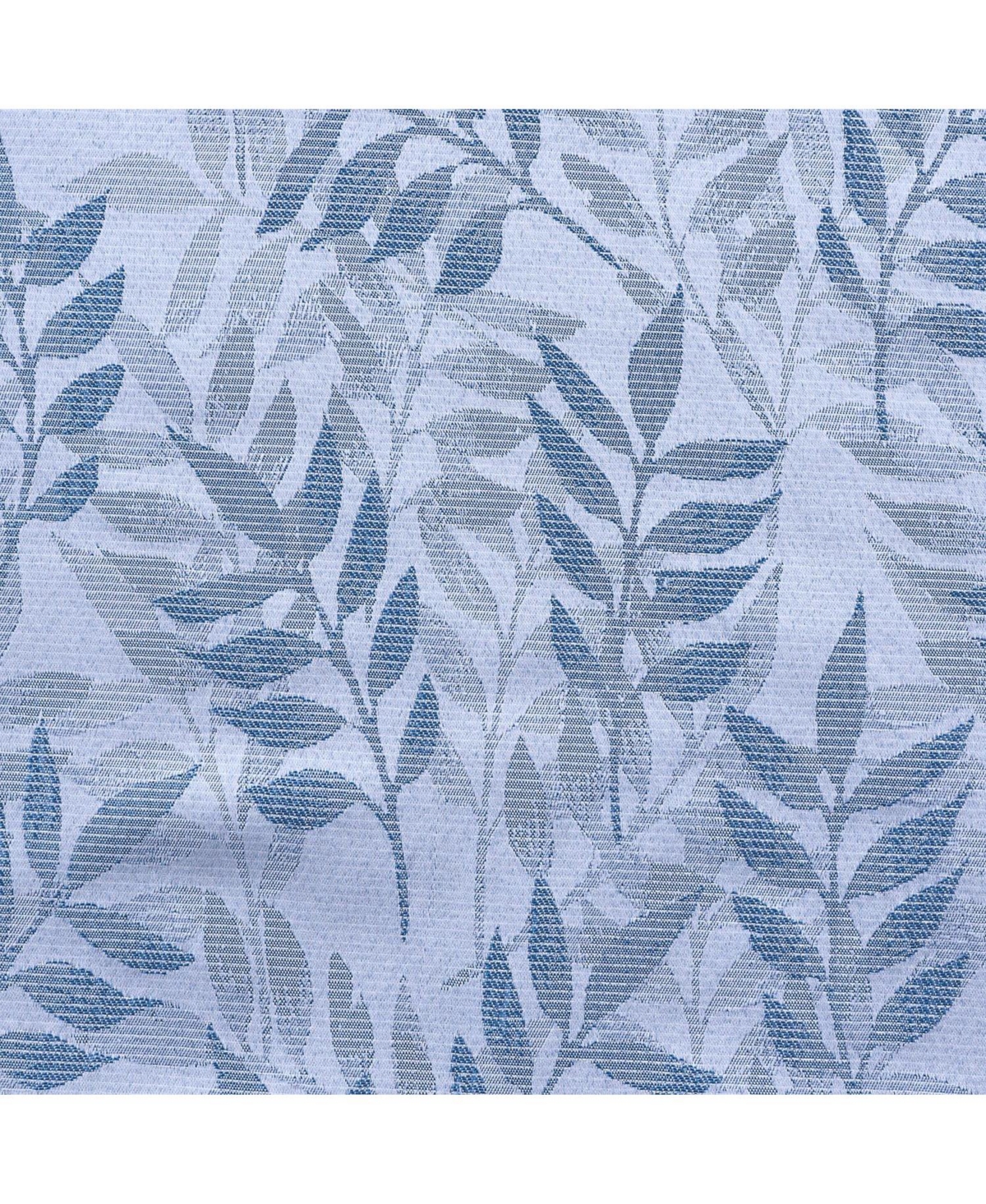 Rt Designer Collection Ellis Jacquard 2 Pack Luxurious Modern Design Curtain Panel Pair 36" x 84" Wedgwood