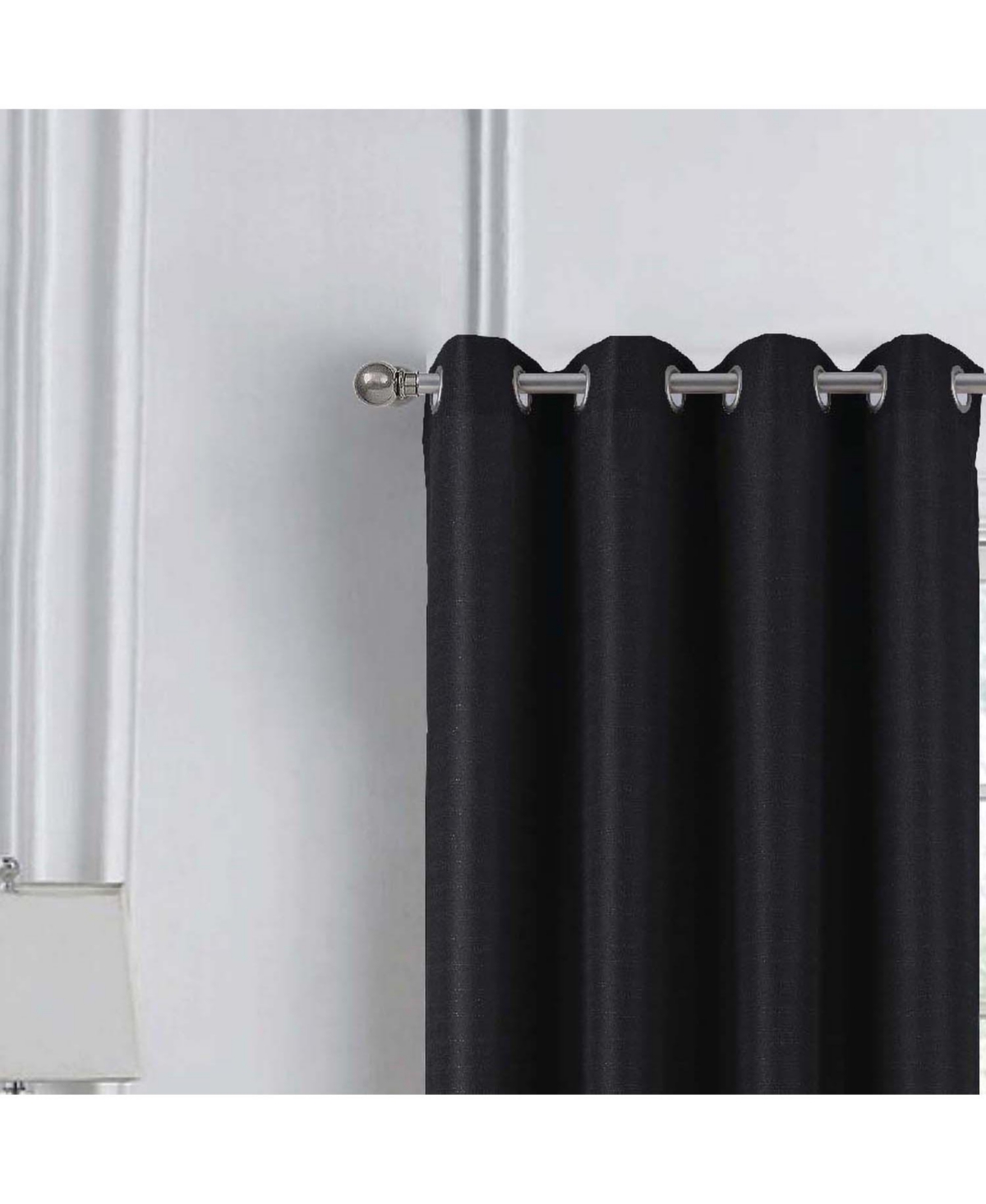 Rt Designer Collection Cindy Textured 2 Pack Grommet Curtain Panel 36" x 84