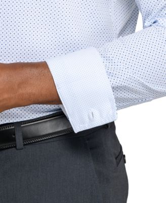 Men's Geometric-Print Dress Shirt