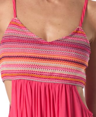 Women's Crochet Cover-Up Dress