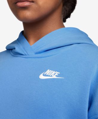 Girls' 7-16 Sportswear Club Fleece Oversized-Fit Hoodie