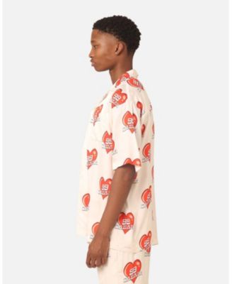 Men's 99 Cabana Roaming Hearts Ss Button Up
