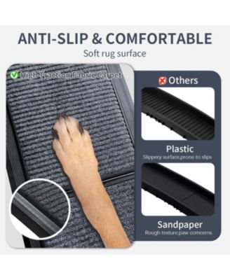 63" Folding Dog Ramp for Car - Non-Slip Wide 250LBS