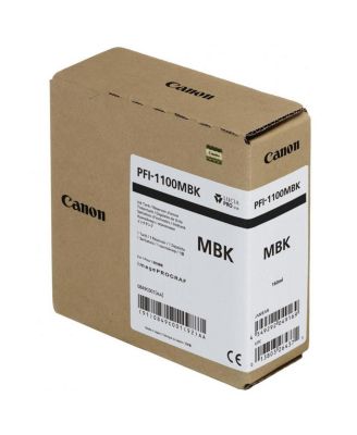 PFI-1100 Pigment Ink Tank (Matte Black, 2-Pack) in Retail Packaging