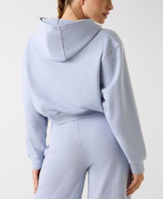 Women's Yayoi Long-Sleeve Hooded Sweatshirt and Seamless Wide Leg Pants