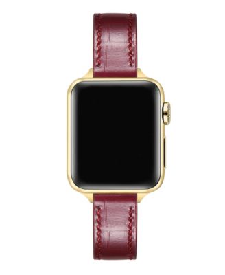  Carmen Skinny Croc Leather Band for Apple Watch