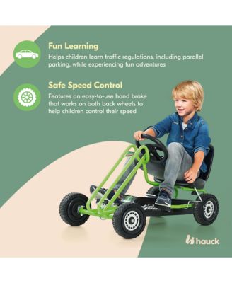 Lightning Ergonomic Pedal Ride On Go Kart Toys for Boys and Girls