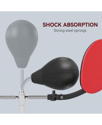 3-in-1 Boxing Bag with Sd, Speed Bag with 2 Target Arms,