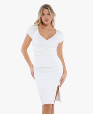 Women's Shapewear Modal Slimming Lace Trim Henley Tank Maxi Dress