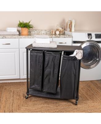 3-Bag Laundry Sorter