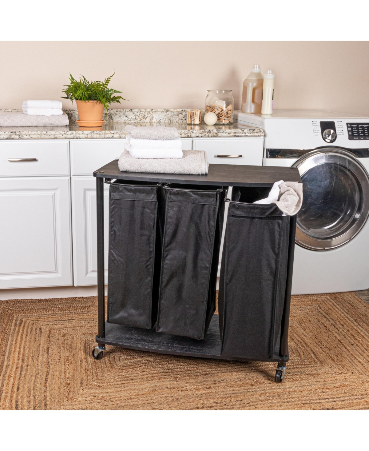 Household Essentials 3-Bag Laundry Sorter