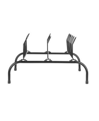 Metal Wire Shoe Rack, Black