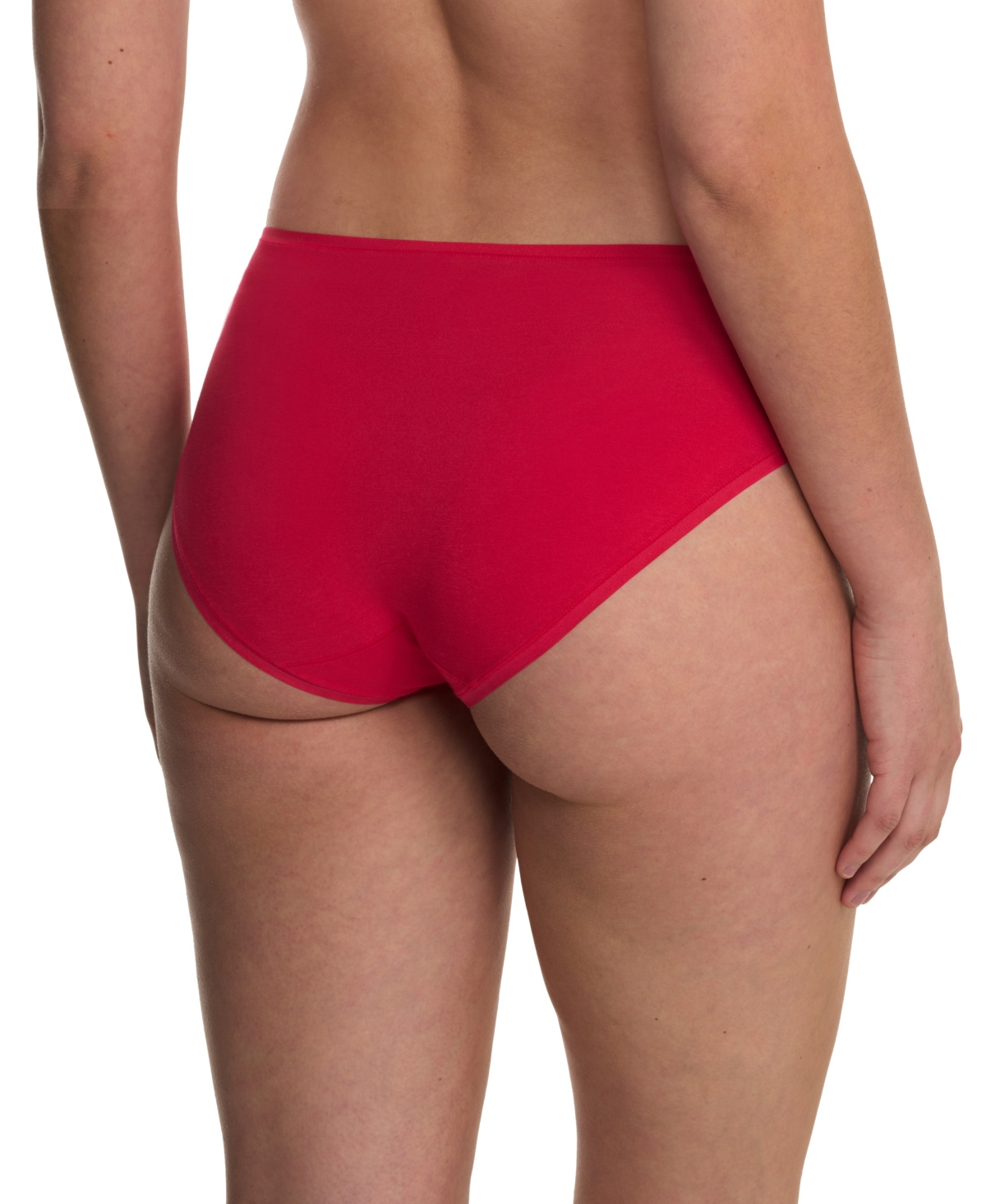 Natori Women's Bliss Bare Cotton Hipster Underwear 774346 In Red