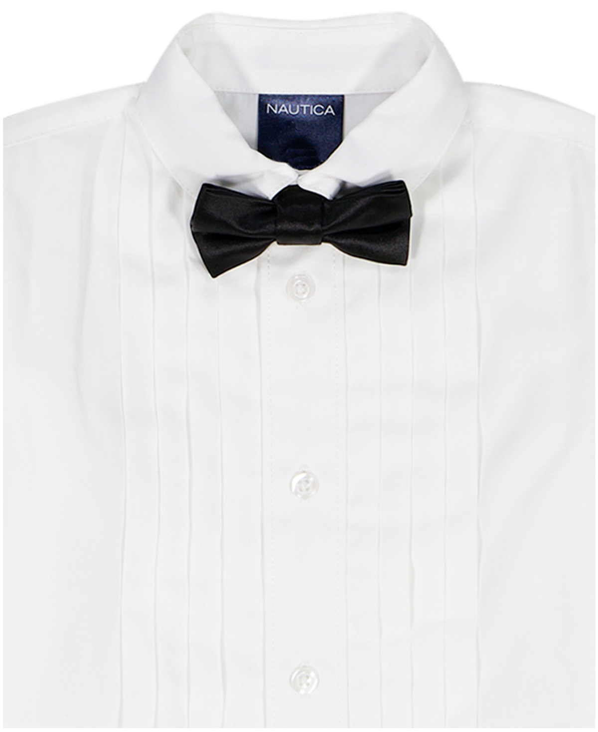 Nautica Baby Boys 4-Piece Shirt, Tuxedo Jacket, Tie and Dress Pants Set