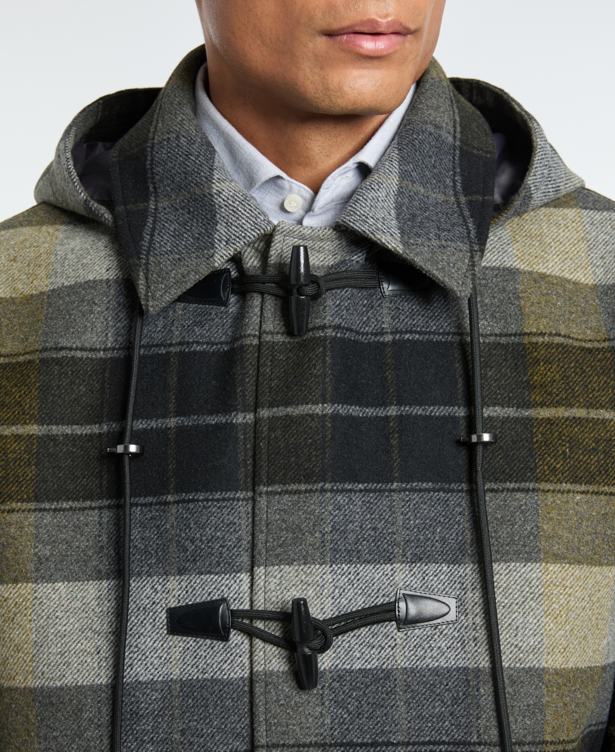 Ted by Baker Men's Plaid Toggle Jacket