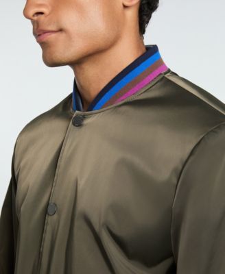Men's Sateen Bomber Jacket