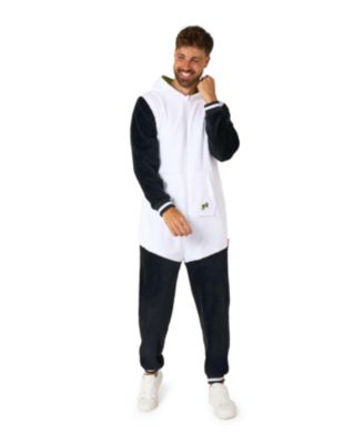 Men's Shark Costume Outfit - Animal Body Suit for Adults