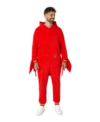 Men's Shark Costume Outfit - Animal Body Suit for Adults