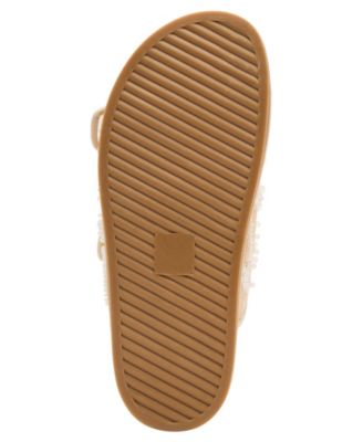 Women's Petunia Floral Mesh Footbed Round Toe Sandals