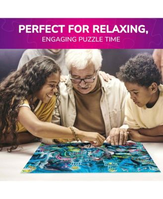 1000 Pieces Puzzle for Adults and Up - Lost City Under The Ocean Theme